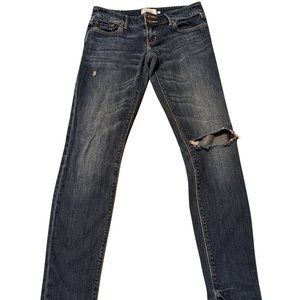 Abercrombie & Fitch Junior's Jeans Size 0 Distressed